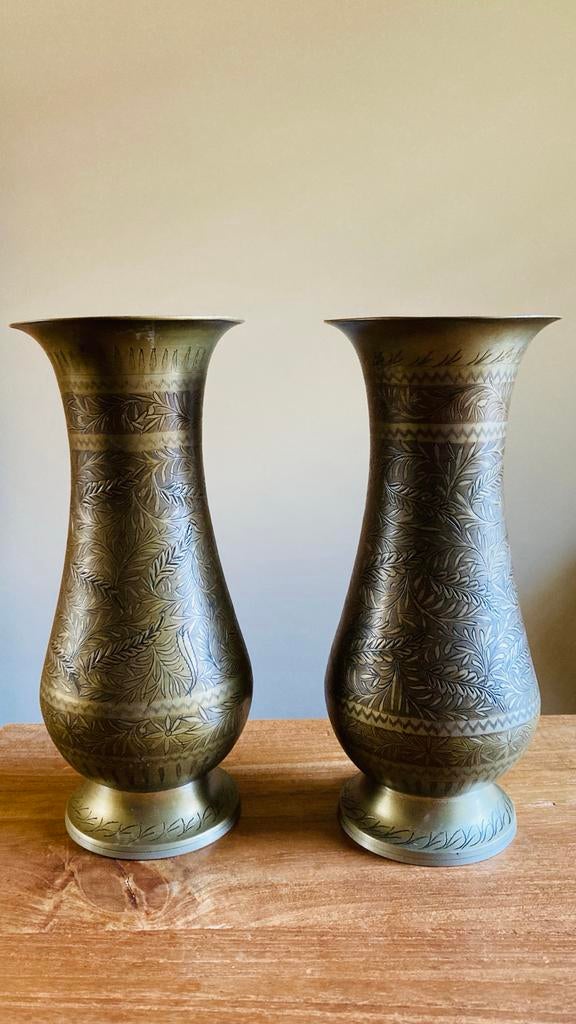 Oosterse Koperen Vazen, Ophalen of Verzenden, Koper