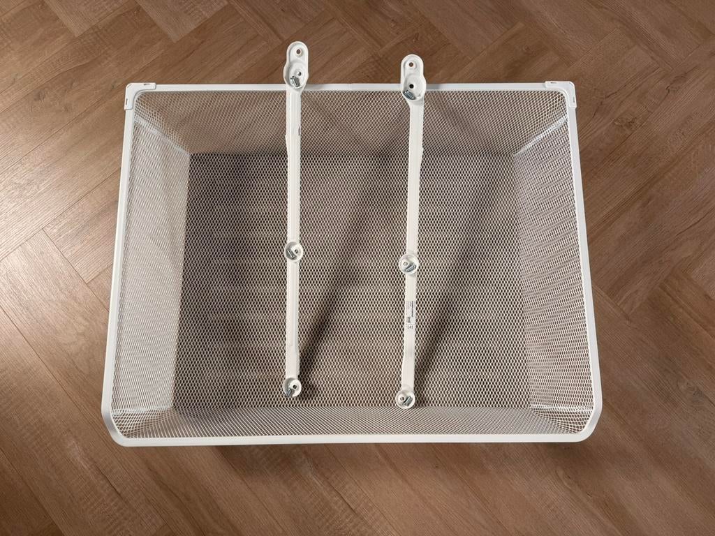 Komplement witte draadmand voor de Paxkast, Zo goed als nieuw, Minder dan 100 cm, Metaal, Met lade(s)