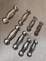 Set van 8 glazen messenleggers, Antiek en Kunst, Verzenden