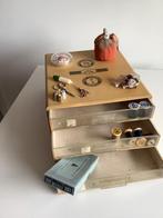 Mooi oud fourniturenkastje van Thiriez & Cartier - Bresson, Ophalen of Verzenden