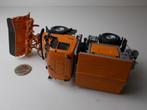 Vintage Schuco MERCEDES UNIMOG SNEEUWSCHUIVER + ZOUTSTROOIER, Hobby en Vrije tijd, Modelauto's | 1:32, Ophalen of Verzenden, Zo goed als nieuw