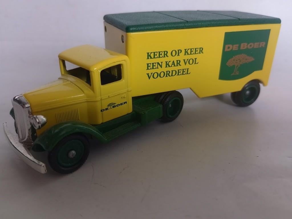 Ford 3 ton 1935 Articulated Truck, de Boer Supermarkt, Hobby en Vrije tijd, Modelauto's | 1:50, Ophalen of Verzenden, Nieuw, Bus of Vrachtwagen