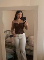 Soleia Strapless Korset Top – Koffiebruin, Bruin, Nieuw, Ophalen of Verzenden, Zonder mouw