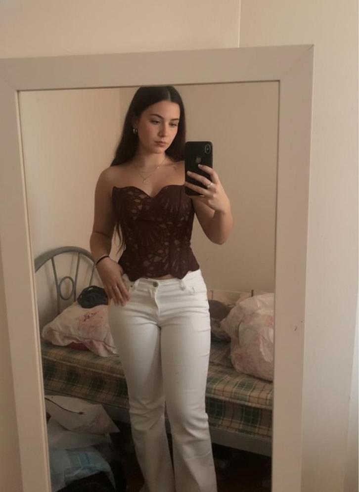 Soleia Strapless Korset Top – Koffiebruin, Kleding | Dames, Tops, Nieuw, Maat 34 (XS) of kleiner, Bruin, Zonder mouw, Ophalen of Verzenden