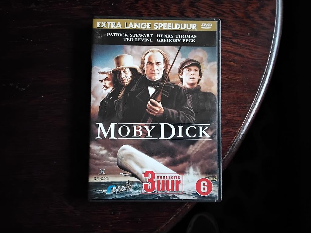 Moby dick miniserie, origineel, Vanaf 6 jaar, Ophalen of Verzenden, Zo goed als nieuw
