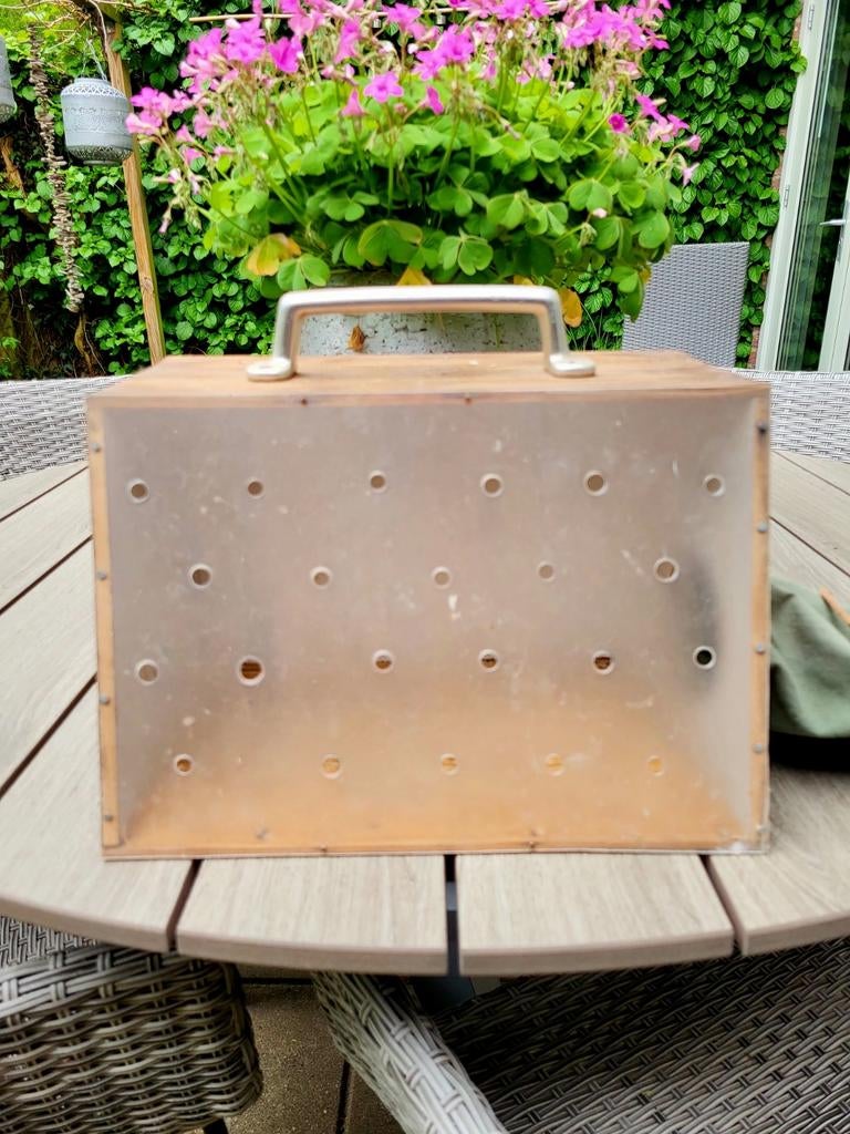 Show kooitje, vangkooitje, en vervoers kooitje, Dieren en Toebehoren, Vogels | Hokken en Kooien, Ophalen, Hout, Vogelkooi