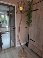 Mooie lamp op een boomstam., Ophalen of Verzenden, Zo goed als nieuw, Minder dan 100 cm