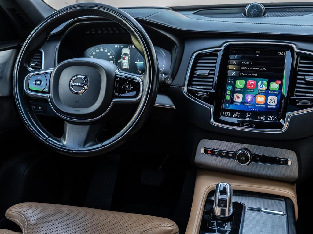 Volvo XC90 2.0 T8 Twin Engine AWD Inscription - PANORAMA - B, Gebruikt, 1969 cc, Zwart, Bedrijf