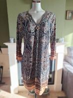 K-Design K Design mandala jurk zwart bruin L, K-design, Bruin, Verzenden, Maat 42/44 (L)