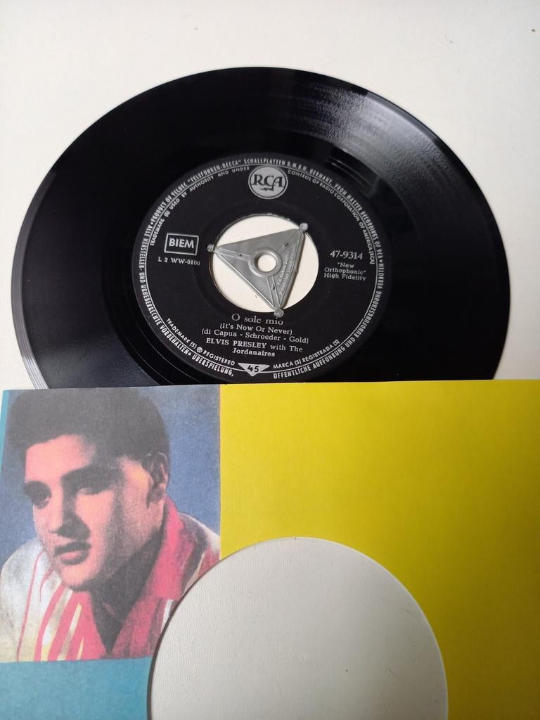 Elvis Presley  - O sole mio  / Make me know it, Ophalen of Verzenden, Zo goed als nieuw, Pop