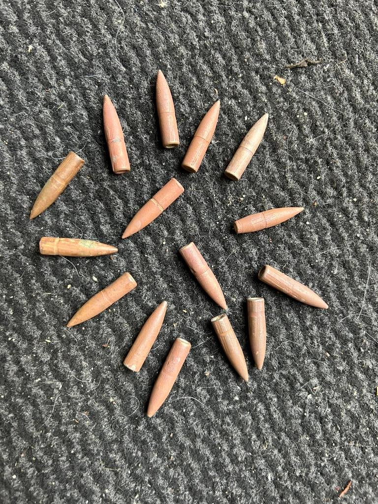 Ww2 kogelpunten Brits 303 lot per 15 stuks, Verzamelen, Militaria | Tweede Wereldoorlog, Ophalen of Verzenden, Engeland