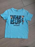 K161 Lichtblauw shirt Dopo Dopo maat 116, Kinderen en Baby's, Kinderkleding | Maat 116, Gebruikt, Ophalen of Verzenden, Dopodopo