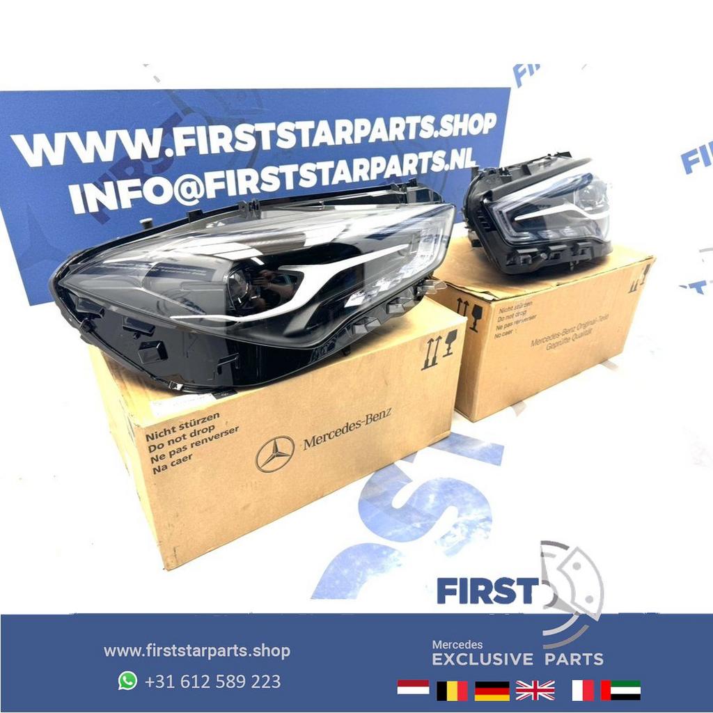 W118 FACELIFT CLA LED MULTIBEAM KOPLAMPEN Mercedes C118 X118, Gebruikt, -, Ophalen of Verzenden, -