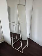 IKEA standing mirror white, Huis en Inrichting, Ophalen, Minder dan 50 cm, Gebruikt, 150 tot 200 cm