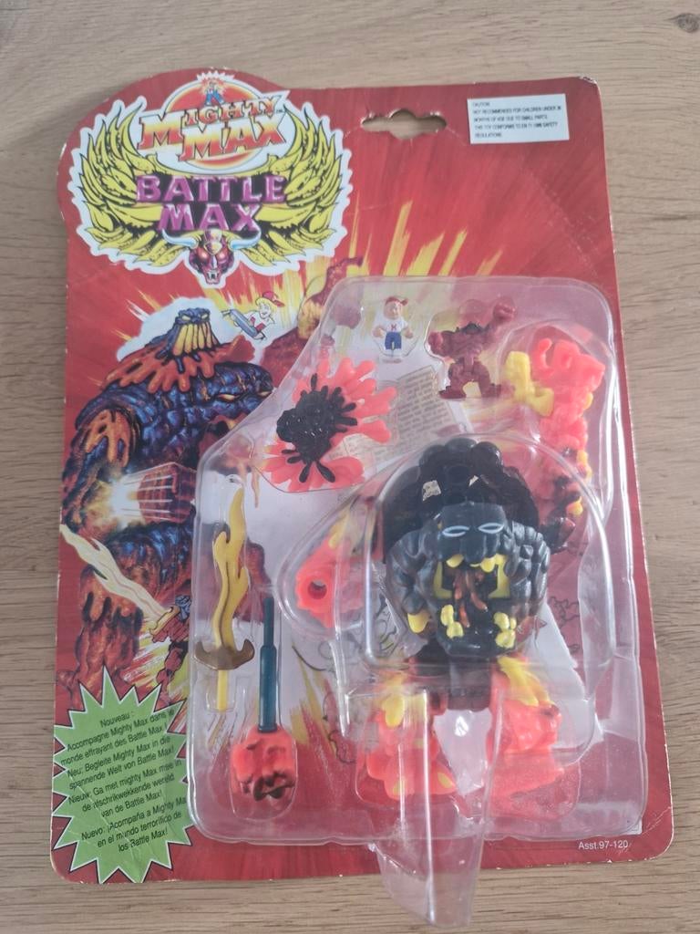 Mighty Max Battle Warrior MOC, Ophalen of Verzenden, Zo goed als nieuw