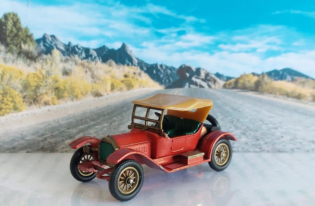 1:48 Stutz Type 4E Bearcat Roadster 1914; MoY Y-08 v3.1, Ophalen of Verzenden, Gebruikt, Auto, Matchbox