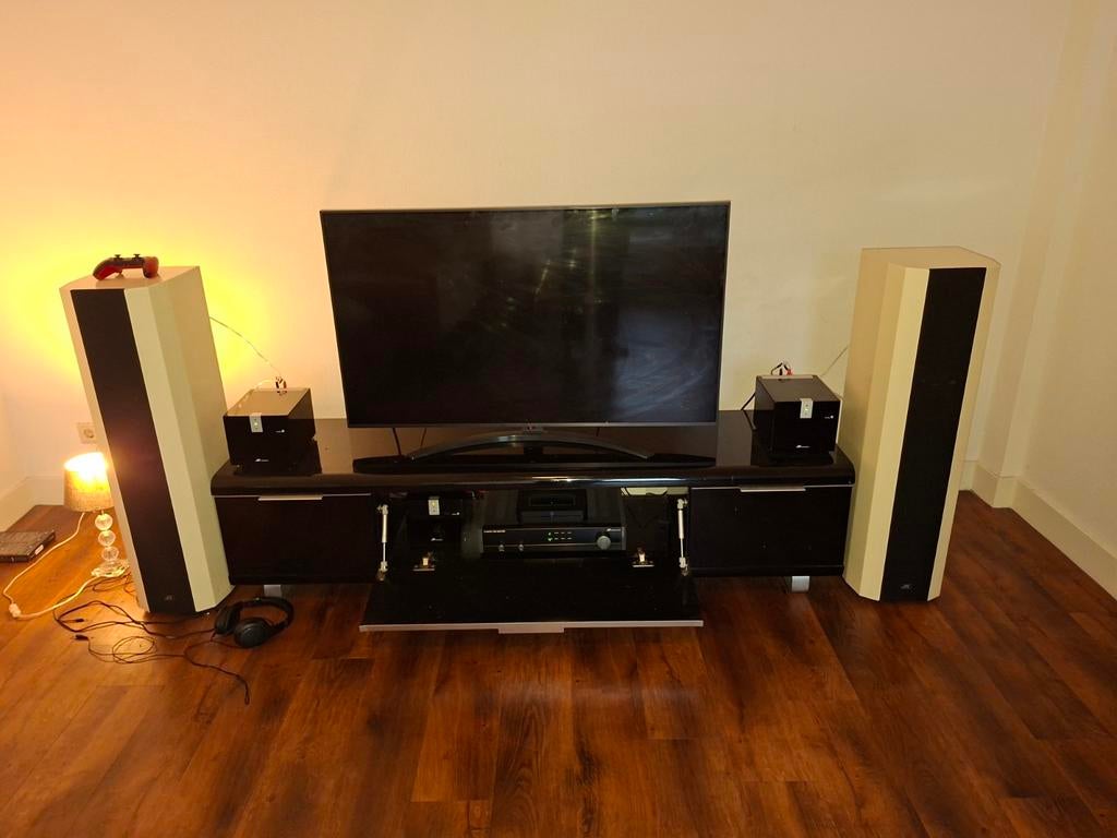 Jk acoustics active 75 monoblokken,zeldzaam!!!!, Audio, Tv en Foto, Overige merken, 70 watt of meer, Ophalen of Verzenden, 5.1-systeem