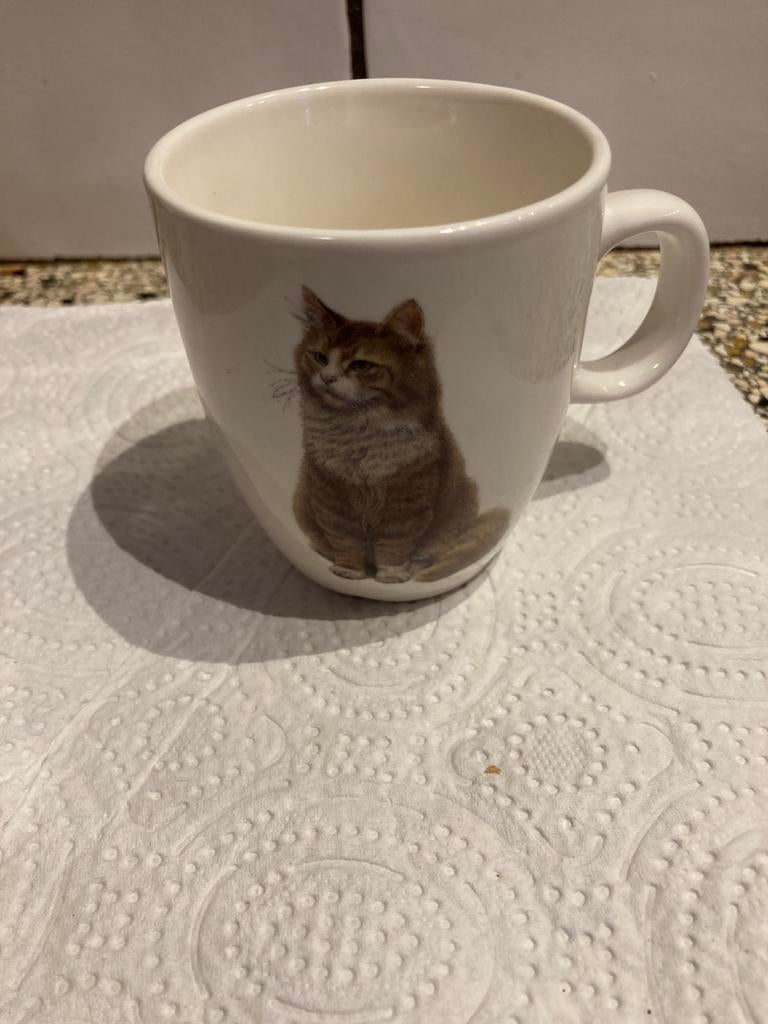 Poezen beker, Huis en Inrichting, Ophalen of Verzenden, Zo goed als nieuw, Overige stijlen, Overige typen