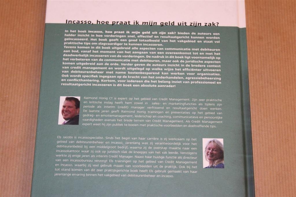 Incasso — Resultaatgericht Communiceren met Debiteuren, Boeken, Ophalen of Verzenden, Zo goed als nieuw