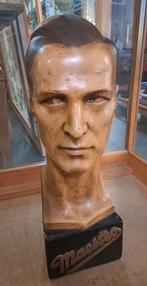 Antieke Art Deco buste Maestro uniek beeld Barber / Kapsalon, Ophalen