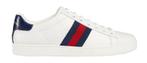 Gucci Ace Sneakers Blauw Maat 40 Nieuw, Ophalen of Verzenden, Nieuw, Blauw, Sneakers of Gympen