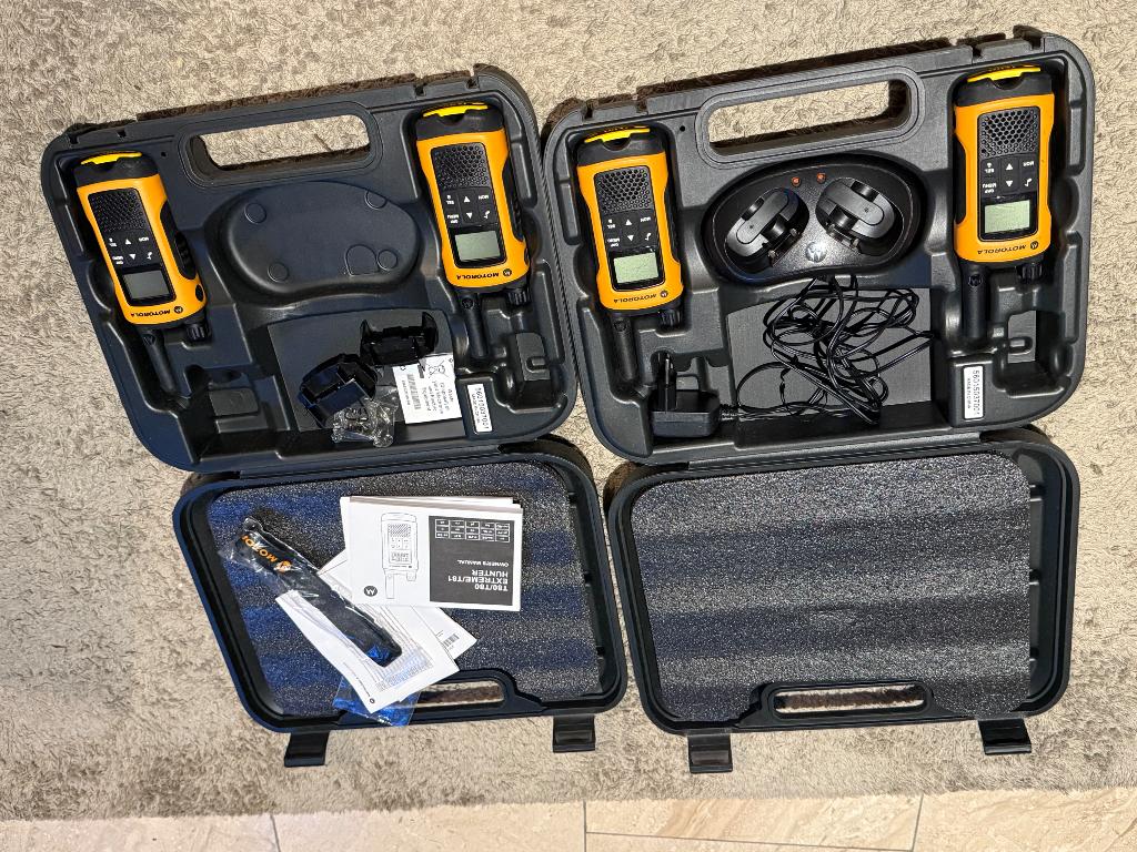 Motorola walkie talkie, Ophalen, Zo goed als nieuw, 5 tot 15 km, Portofoon of Walkie-talkie