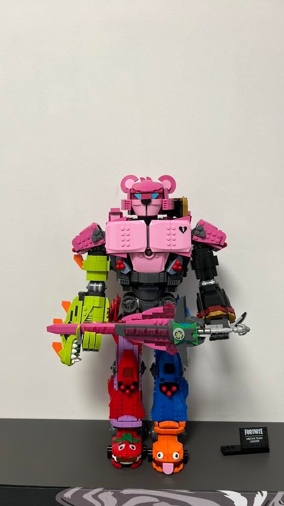 Lego Mecha Team Leader, Overige thema's, Lego, Inclusief accessoires, Ophalen of Verzenden