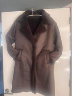 Imitatie Lammy coat 36, Ophalen, Zo goed als nieuw, Maat 36 (S), Bruin
