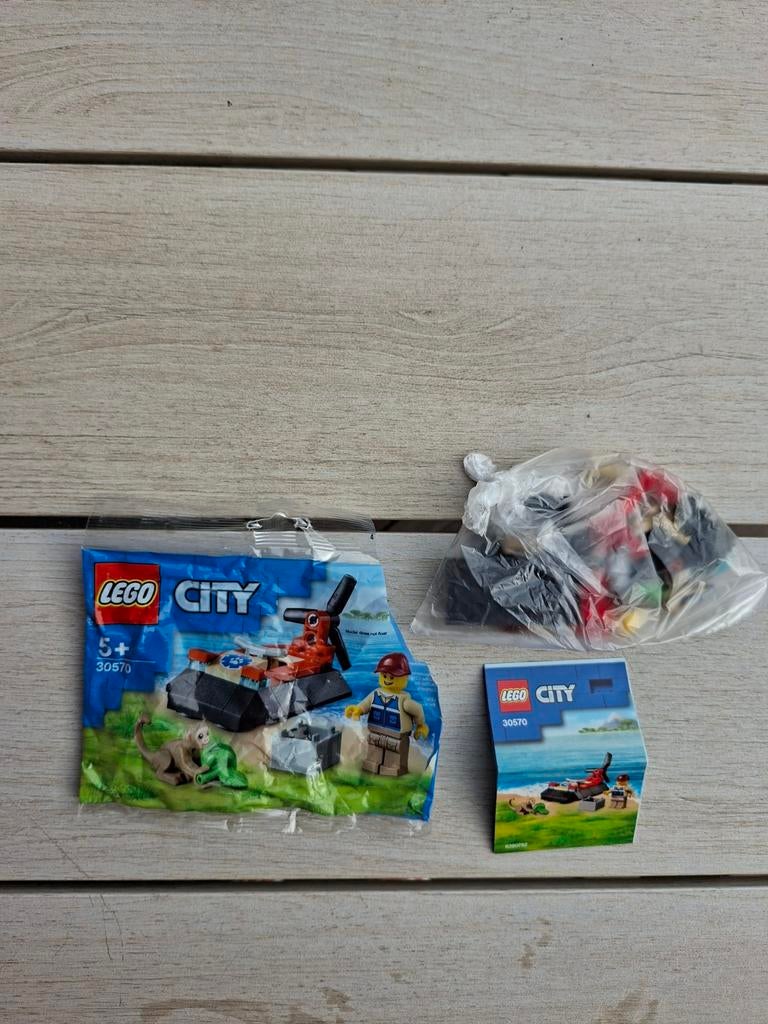 LEGO City 30570 Wildlife rescue hovercraft, City, Lego, Nieuw, Ophalen of Verzenden