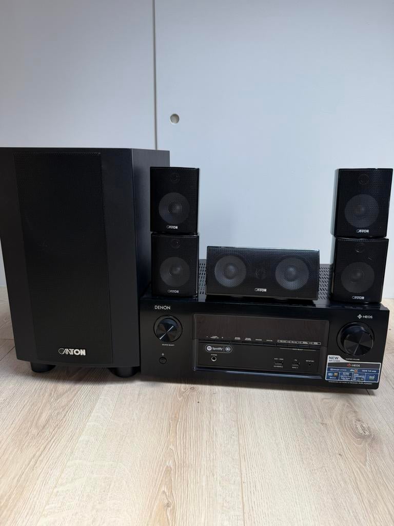 Denon AVR-X2400H, Audio, Tv en Foto, Stereo-sets, Ophalen of Verzenden, Zo goed als nieuw, Speakers, Denon