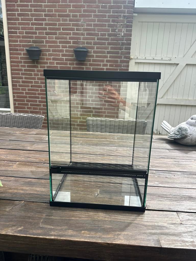 Repto Terra Terrarium 30x30x42, Dieren en Toebehoren, Reptielen en Amfibieën | Toebehoren, Ophalen, Zo goed als nieuw