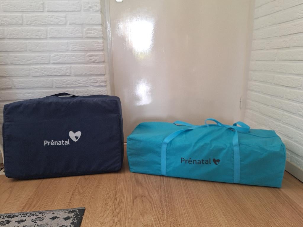 Prenatal opvouwbaar kinderbedje met draakje Inc matras, Ophalen, Zo goed als nieuw, Minder dan 140 cm, Matras