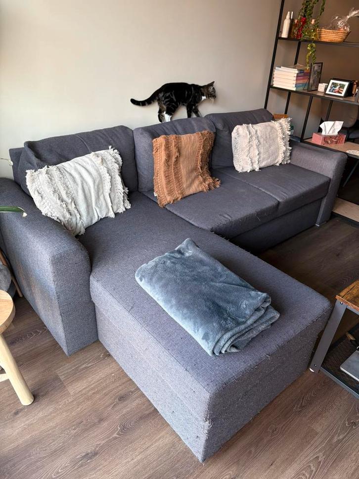 Gratis (slaap)bank afhalen, Huis en Inrichting, Banken | Sofa's en Chaises Longues, Gebruikt, Driepersoons, 200 tot 250 cm, 75 tot 100 cm
