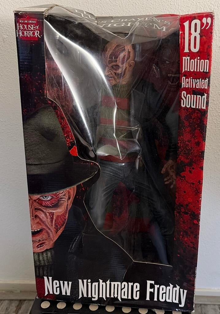 Freddy Krueger New Nightmare 18" Actiefiguur met Geluid, Kinderen en Baby's, Speelgoed | Actiefiguren, Nieuw, Ophalen
