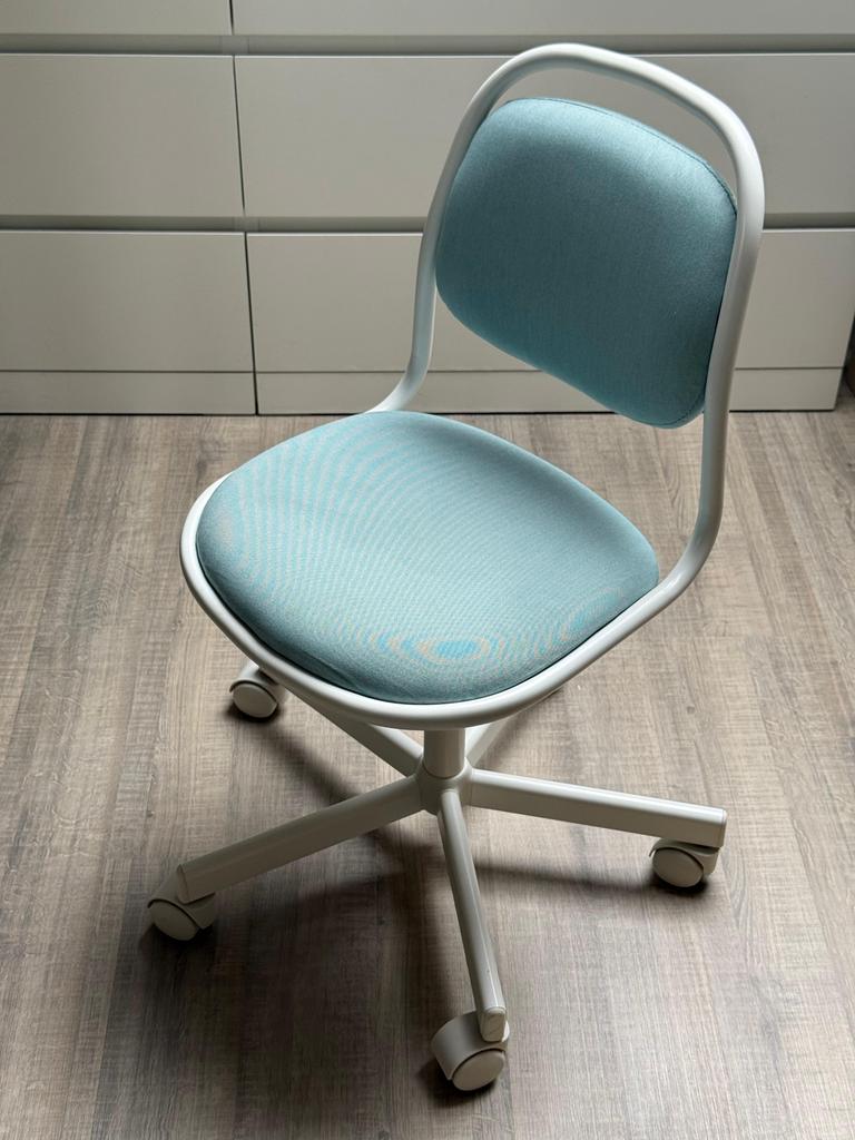 Ikea bureaustoel voor kind, Ophalen, Gebruikt, Blauw, Bureaustoel