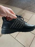 Dsquared schoenen zwart met glitters, Zwart, Ophalen of Verzenden, Sneakers of Gympen, Zo goed als nieuw