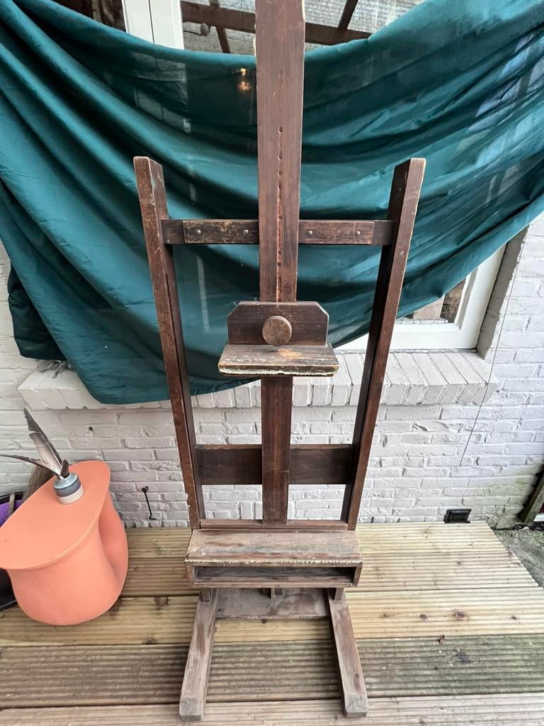 SchildersEzel Antiek., Hobby en Vrije tijd, Schilderen, Ophalen, Gebruikt, Ezel