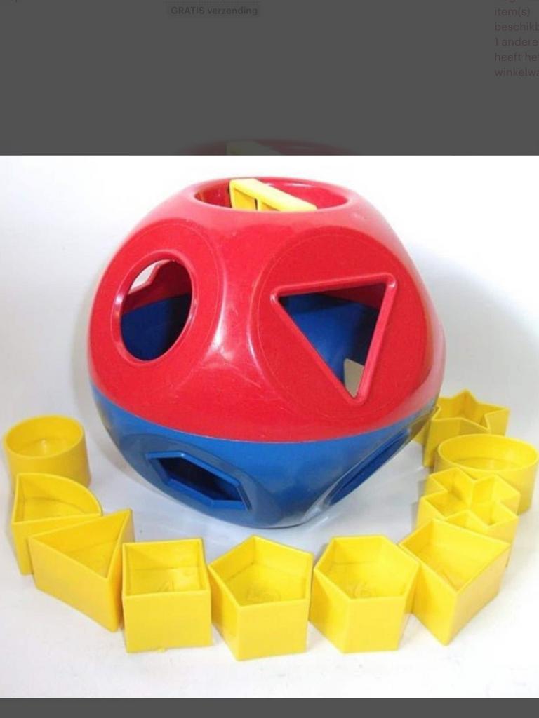 Tupperware Hollebol., Kinderen en Baby's, Ophalen of Verzenden, Zo goed als nieuw, Puzzelen