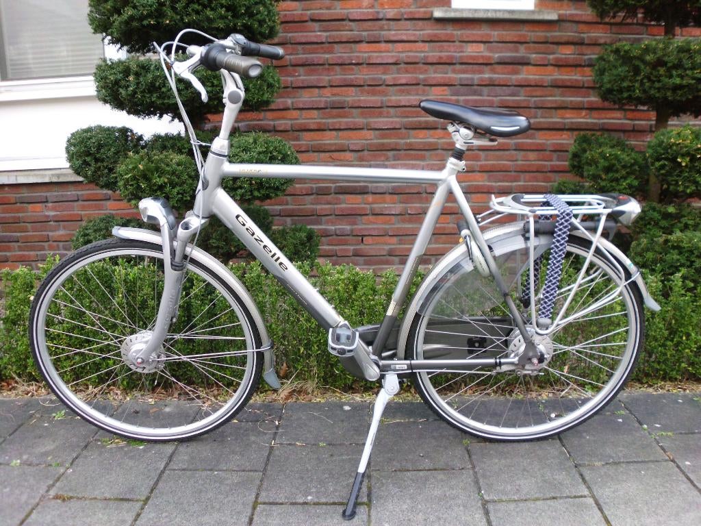 Gazelle Herenfiets  ( Hoog Model ), Fietsen en Brommers, Fietsen | Heren | Herenfietsen, Ophalen, Versnellingen, Zo goed als nieuw