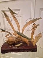 Uniek decoratief beeld met garnalen en krab, Ophalen of Verzenden