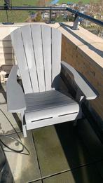Luie zomer stoel, Ophalen, Kunststof, Gebruikt, Luie stoel