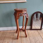 Lucky Vintage Chinese plantentafel met marmeren blad, Ophalen, Gebruikt, ., .