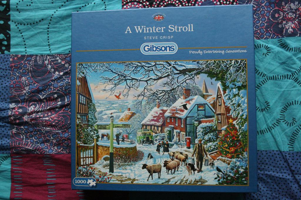 Gibsons 1000 stukjes, Ophalen of Verzenden, 500 t/m 1500 stukjes, Zo goed als nieuw, Legpuzzel