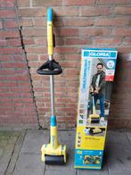 Accu borstel voor steenoppervlaktes en voegen reiniging, Tuin en Terras, Veegmachines, Ophalen