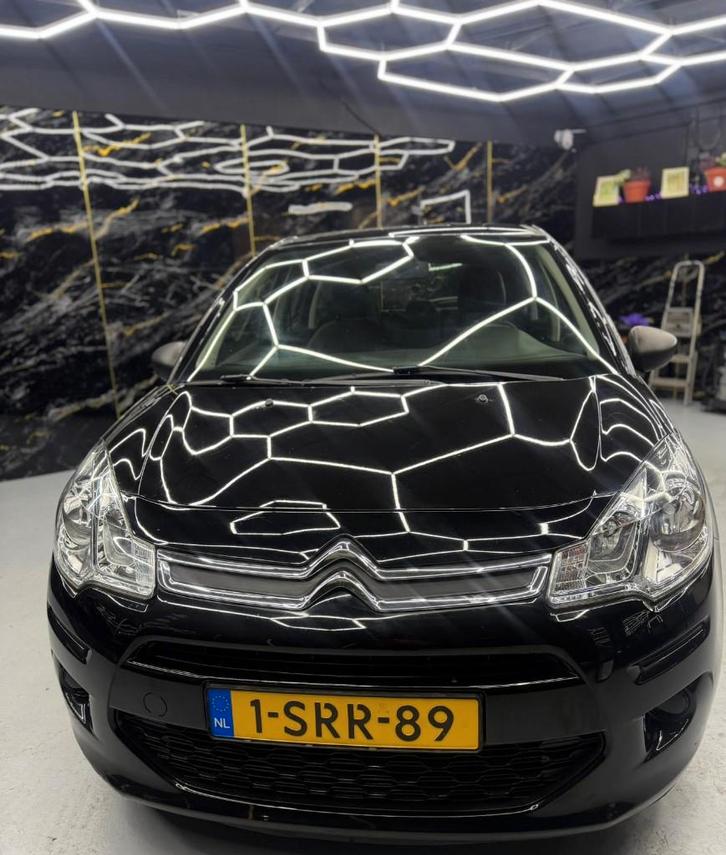 Citroën C3 1.0 I 50KW 2013 Zwart AIRCO+APK, Auto's, Citroën, Bedrijf, C3, ABS, Airbags, Airconditioning, Boordcomputer, Climate control