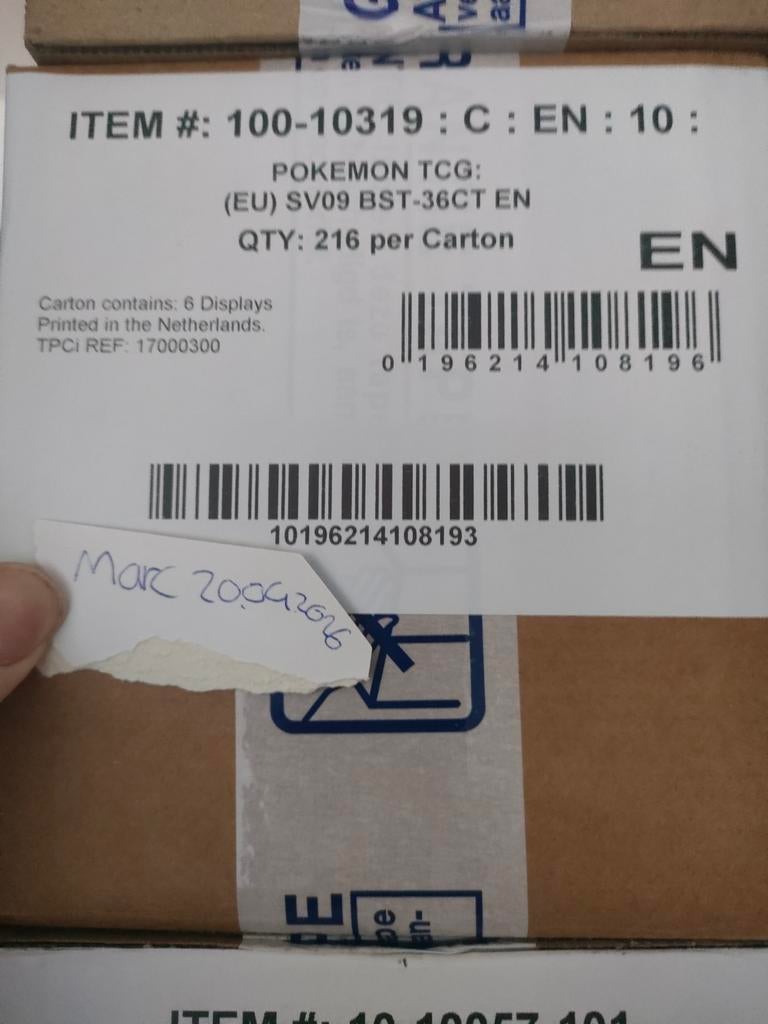 Journey Together booster box case (6), Ophalen of Verzenden, Nieuw, Boosterbox