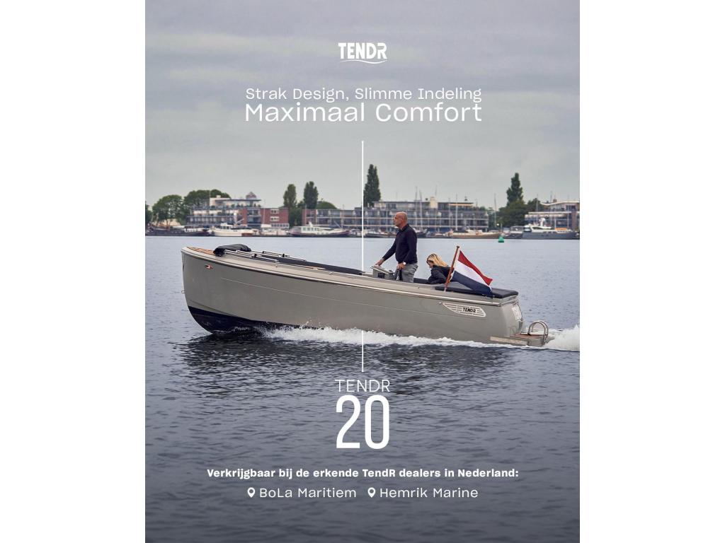 TendR 20 - Outboard - Elektrisch - Tender - Nieuw, Watersport en Boten, Sloepen, 6 meter of meer, Ceresweg 34-A Leeuwarden, Nieuw
