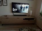Modern TV-meubel/dressoir van licht eikenhout, Gebruikt, 150 tot 200 cm, Ophalen of Verzenden, Minder dan 100 cm