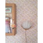 Prachtige schelp wandlamp, Ophalen of Verzenden, Glas