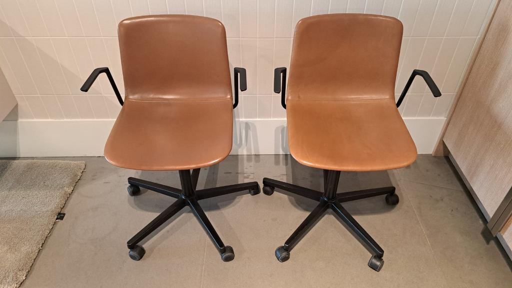 Burostoel Fredericia, Huis en Inrichting, Bureaustoelen, Ophalen, Gebruikt, Bruin